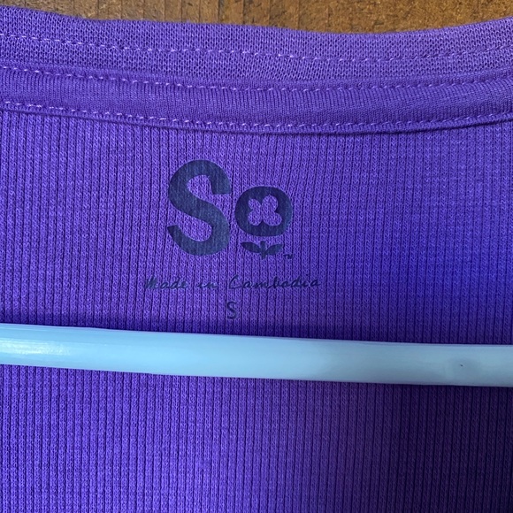 Juniors Purple Long-sleeve - Picture 2 of 3